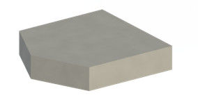 High Hardness Tungsten Carbide Shield Cutter Carbide Brazed Tips