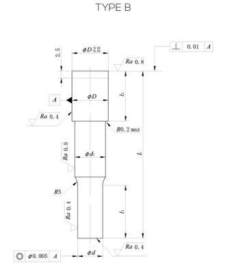 Customized Size Carbide Punch Pin Tungsten Carbide Tools Long Lifespan