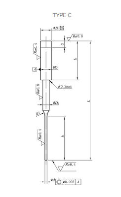 100% Original Tungsten Carbide Pin