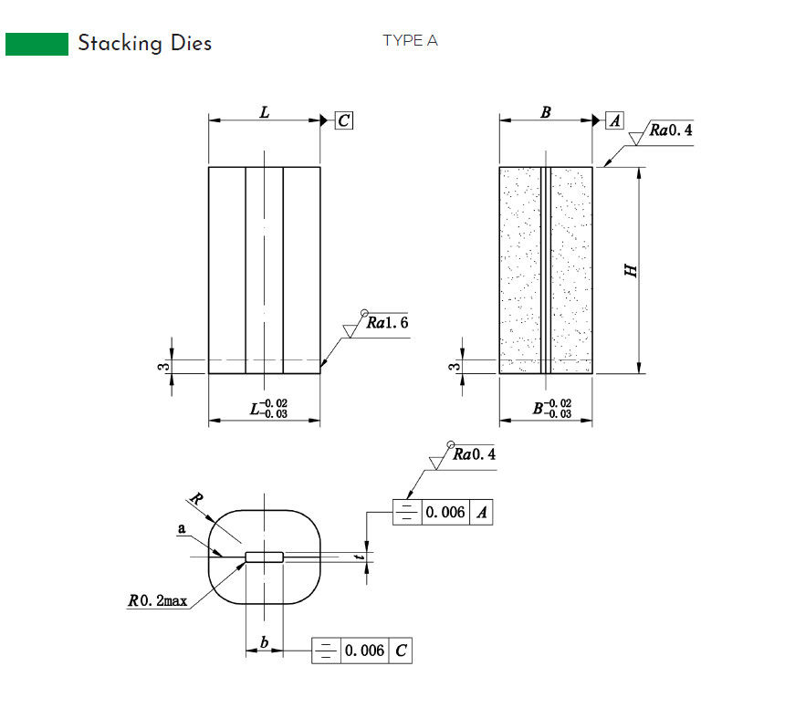 PM Carbide Punches And Dies Progressive Stamping Die Machine Products