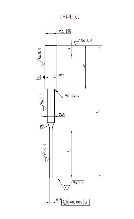 100% Original Tungsten Carbide Pin